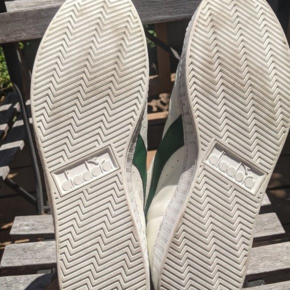 Diadora GAME L HIGH WAXED white/fogliage (green) - Picture 5 of 5